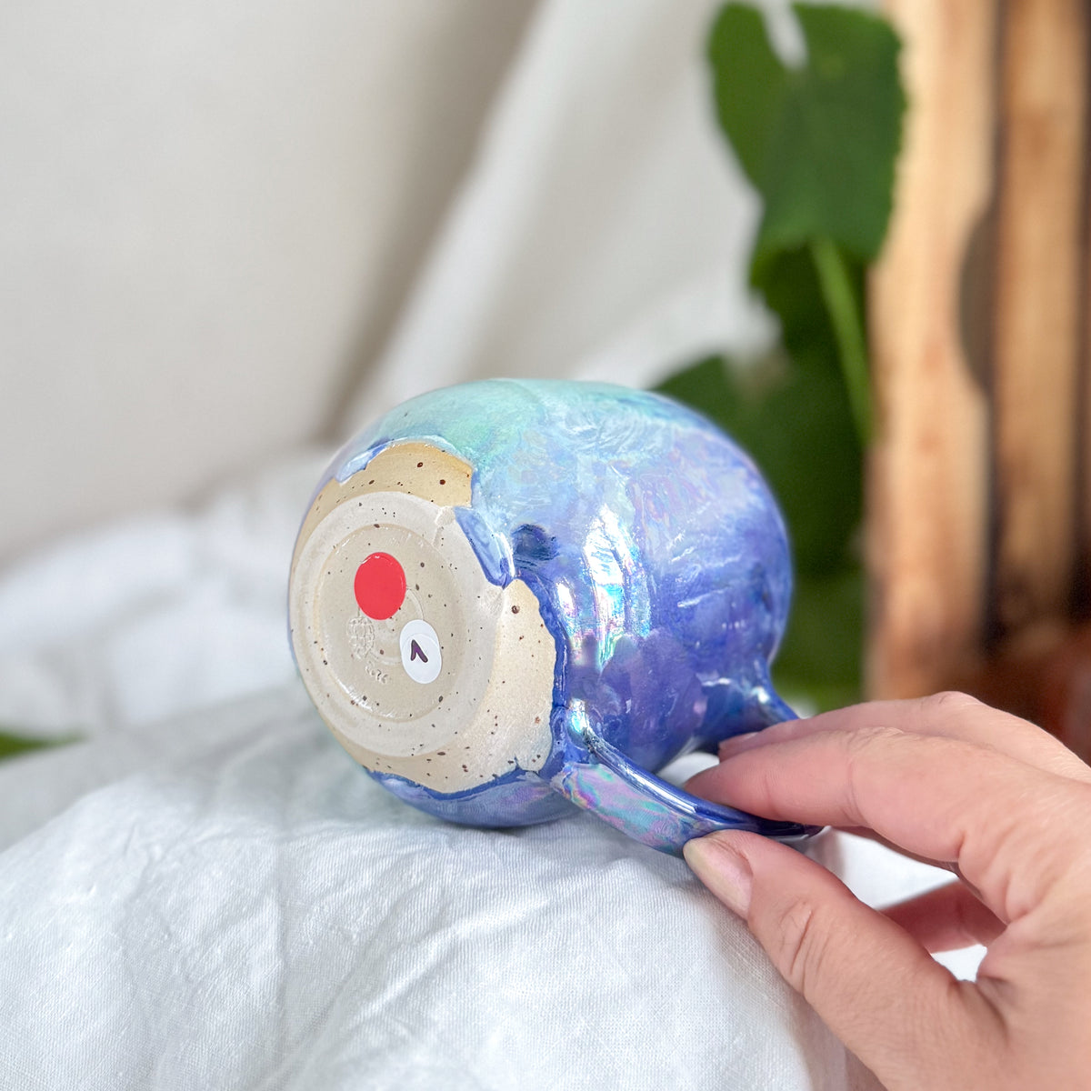 Rainbow Storm Tall Lotti Mug #1