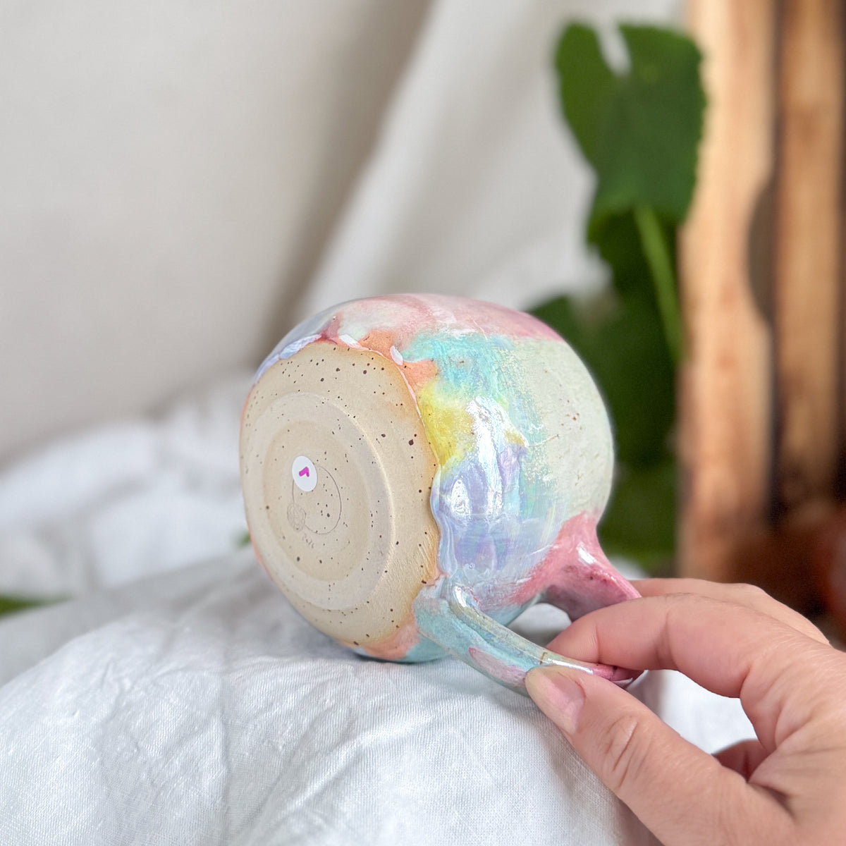 Double Rainbow Patch Lotti Mug #1