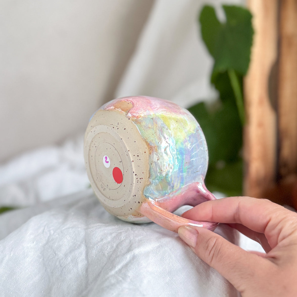 Double Rainbow Patch Lotti Mug #2