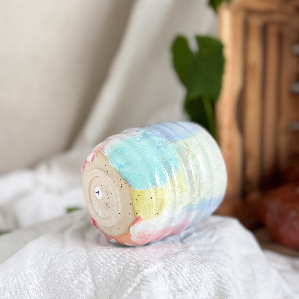 Rainbow Patch Ice Tea Tumbler #1