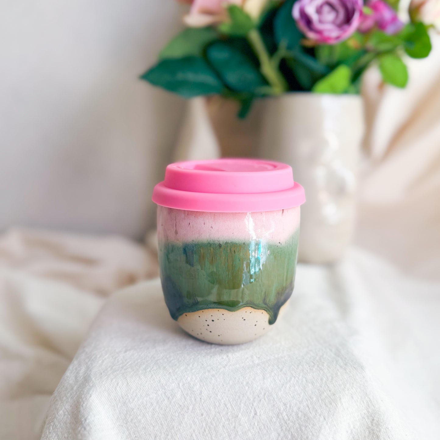 Pink Matcha To Go Cup #1