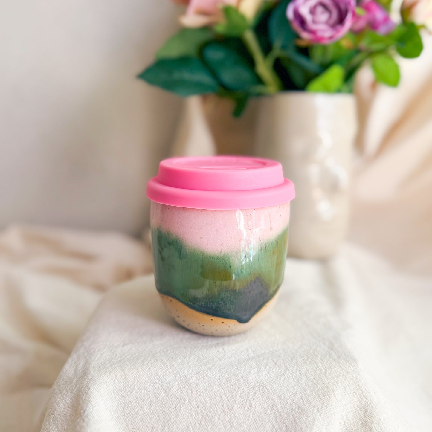 Pink Matcha To Go Cup #1