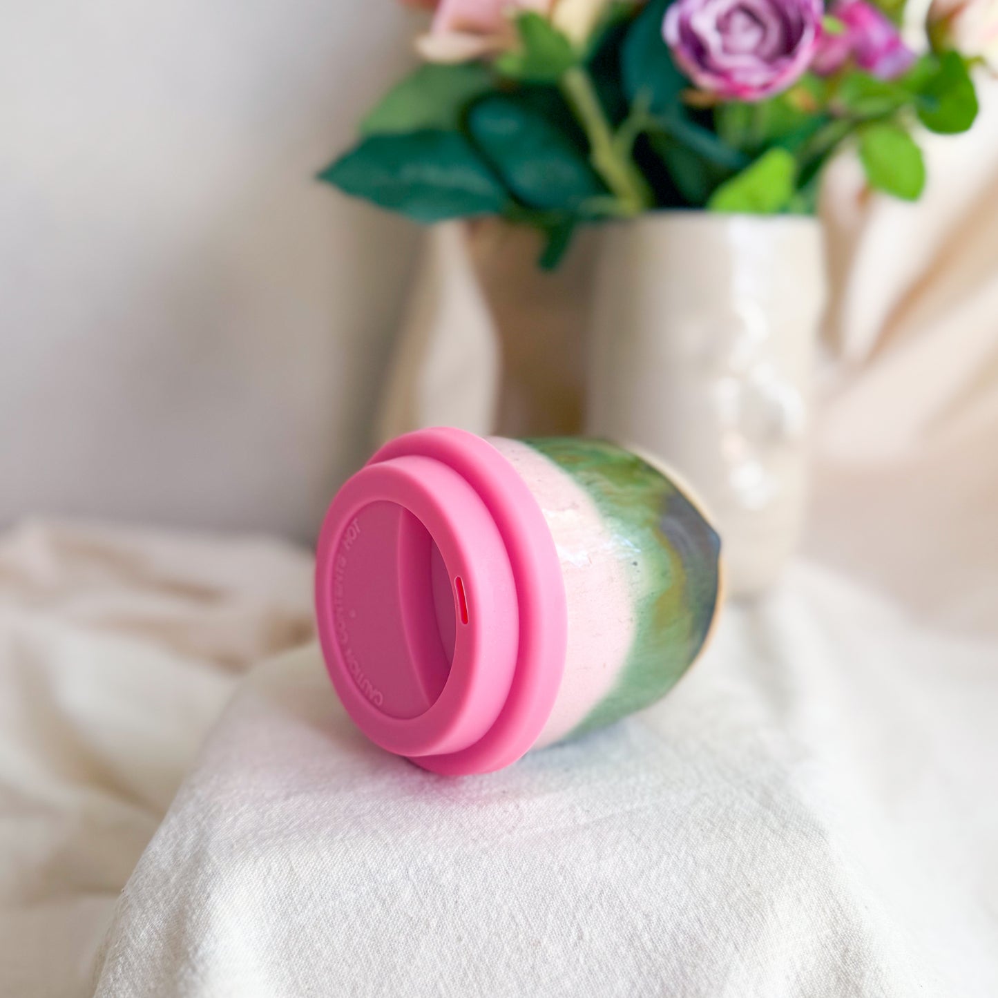 Pink Matcha To Go Cup #1
