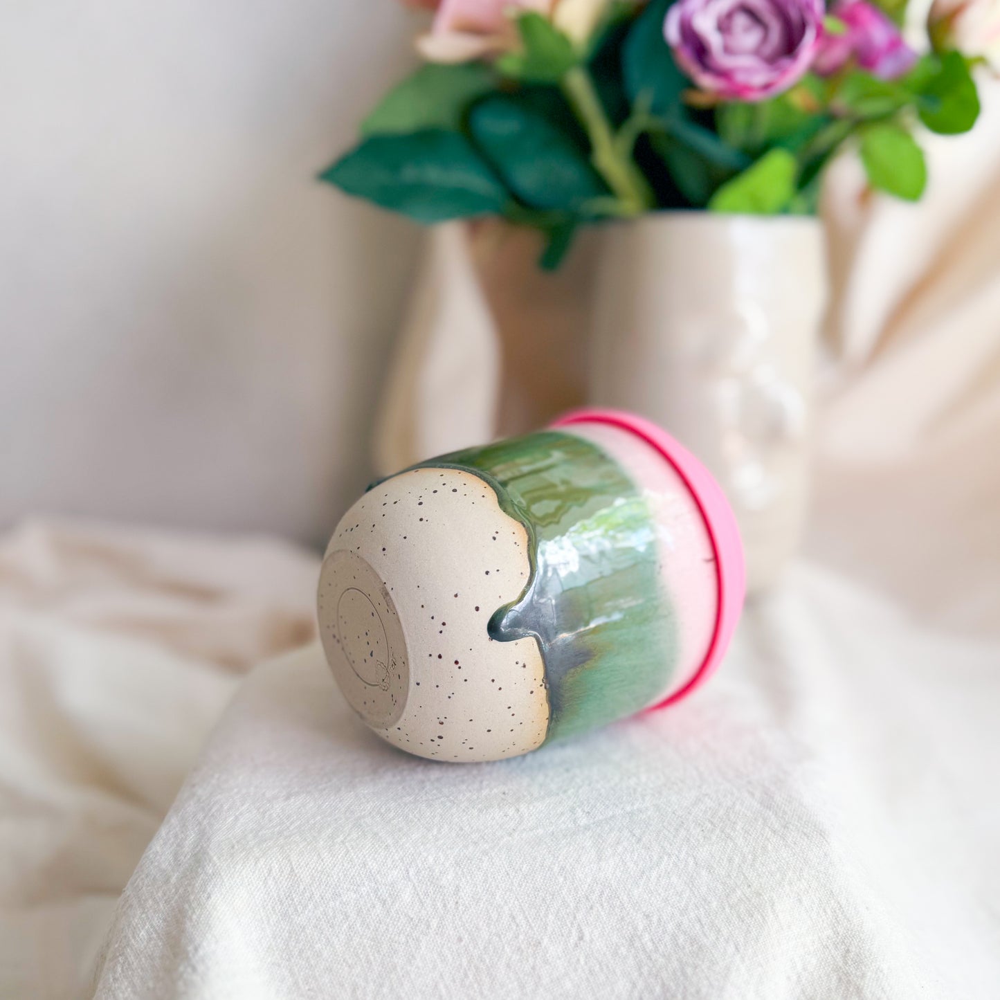 Pink Matcha To Go Cup #1