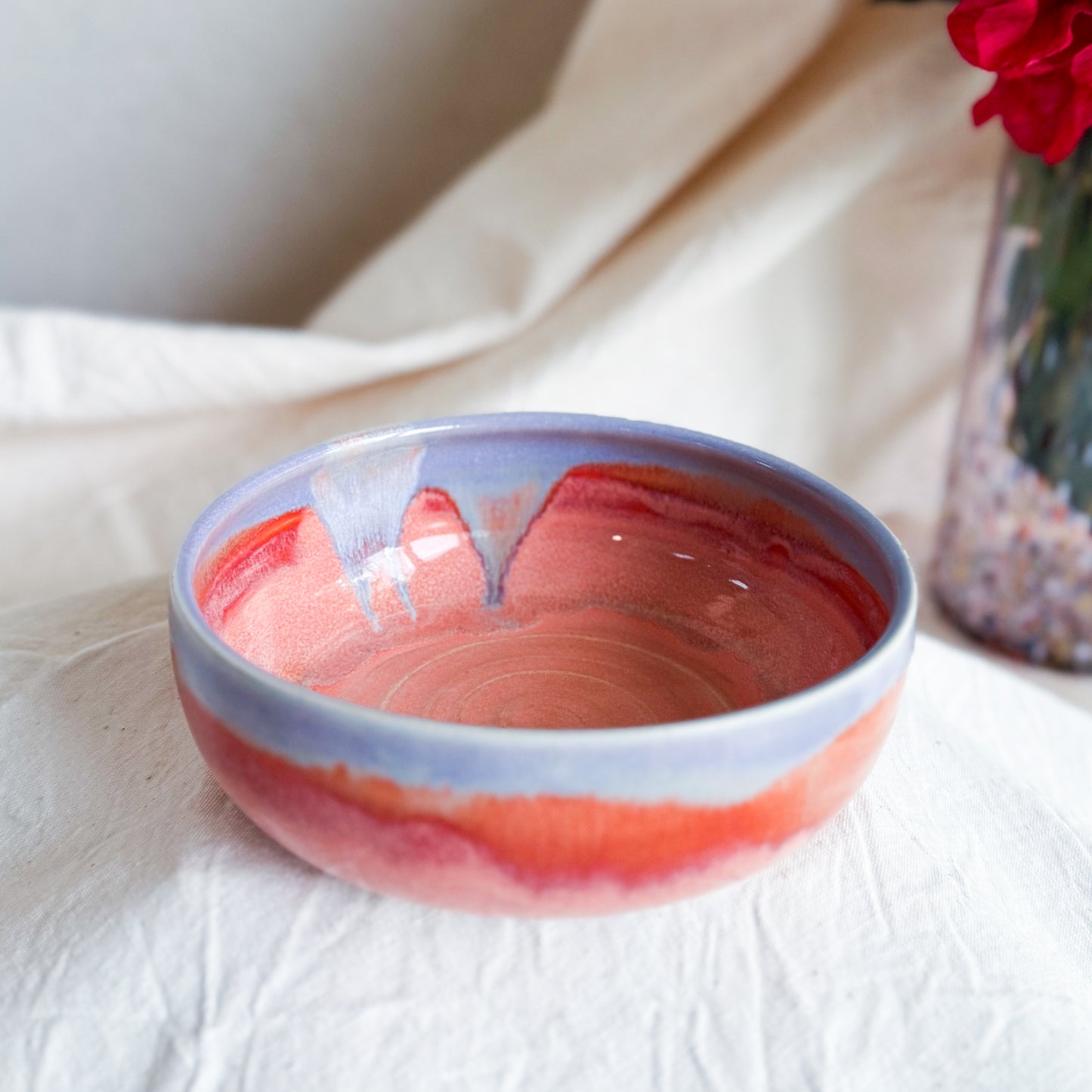 Fire Sunset Side Plate #11