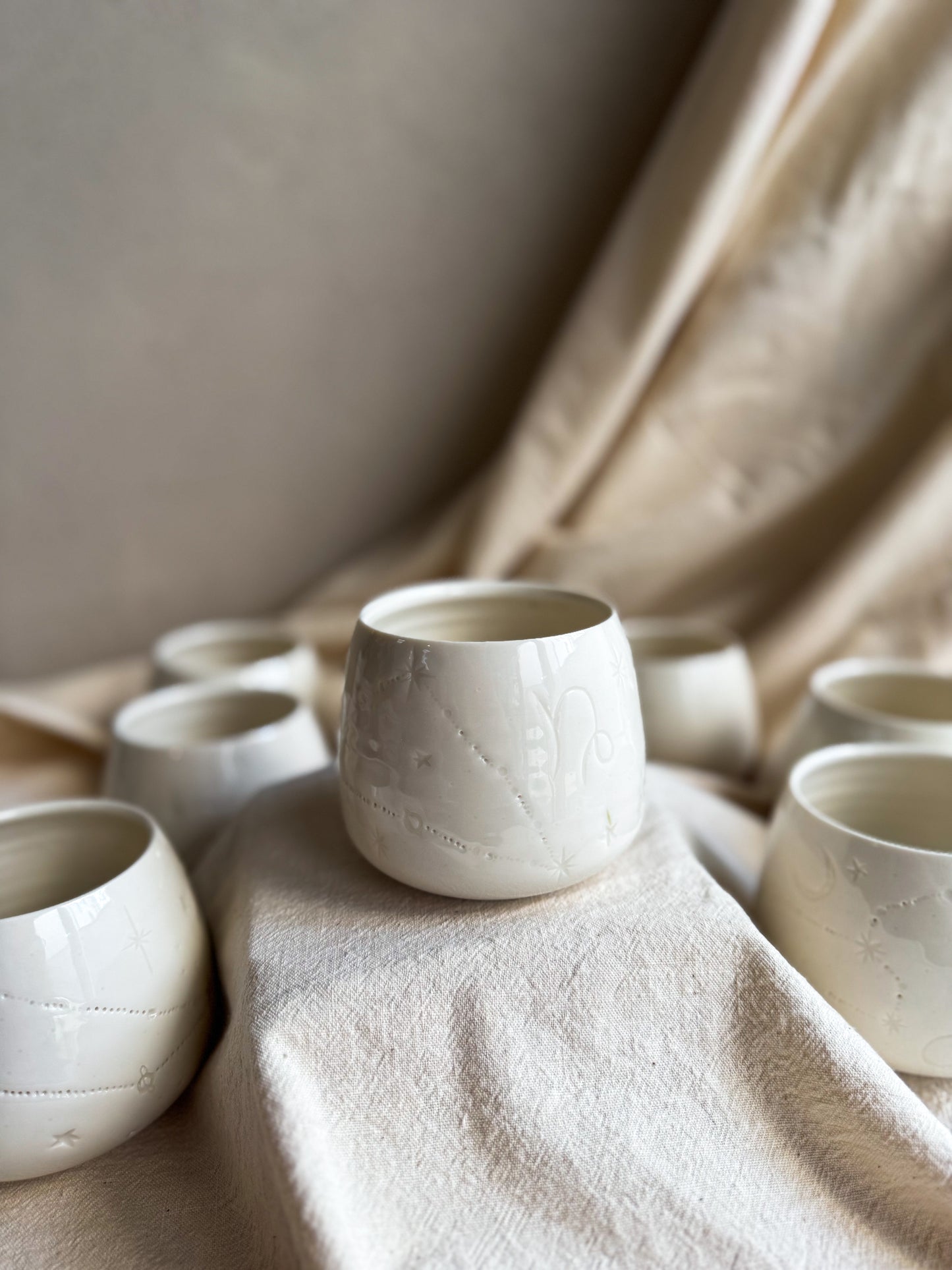 Porcelain Constellations Luminaries - Made to Order