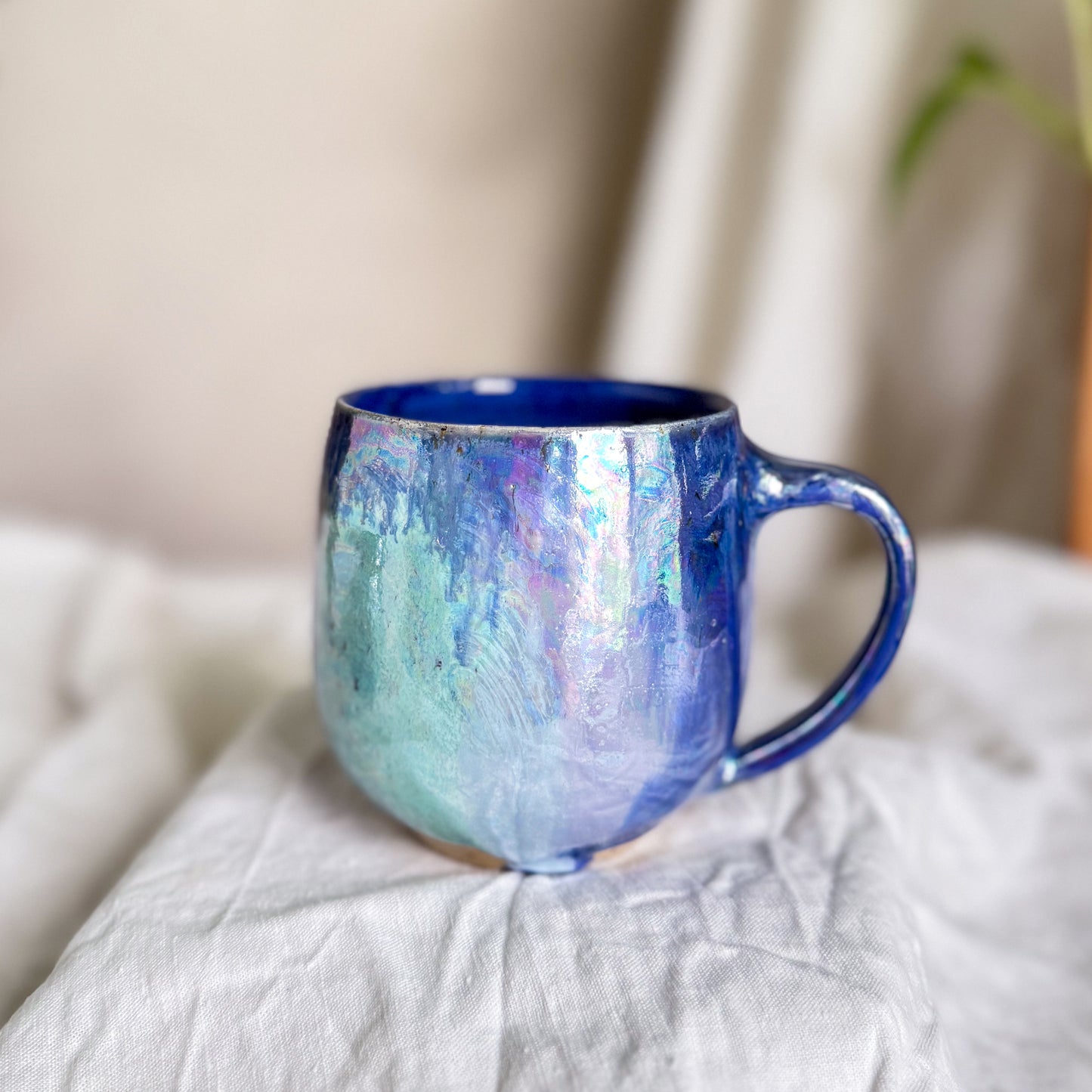 Rainbow Storm Tall Lotti Mug #2