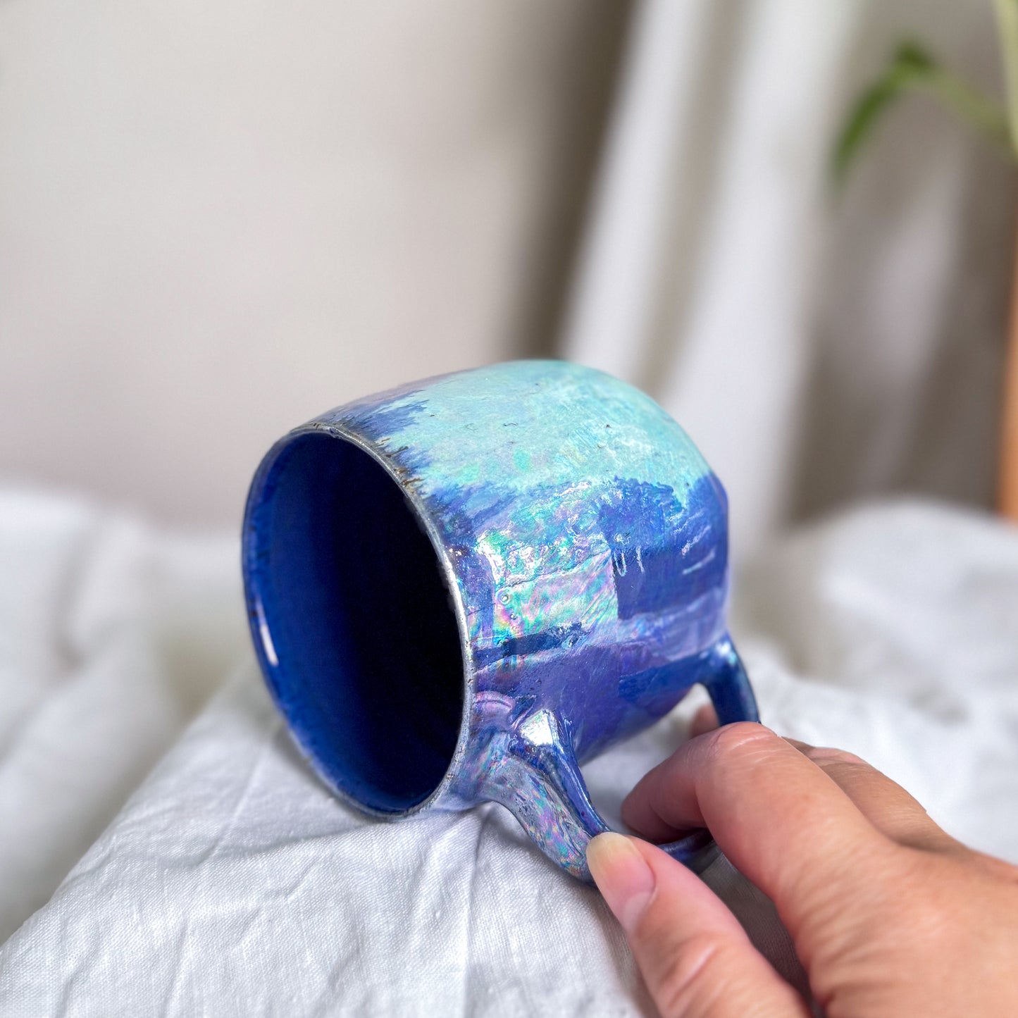 Rainbow Storm Tall Lotti Mug #2