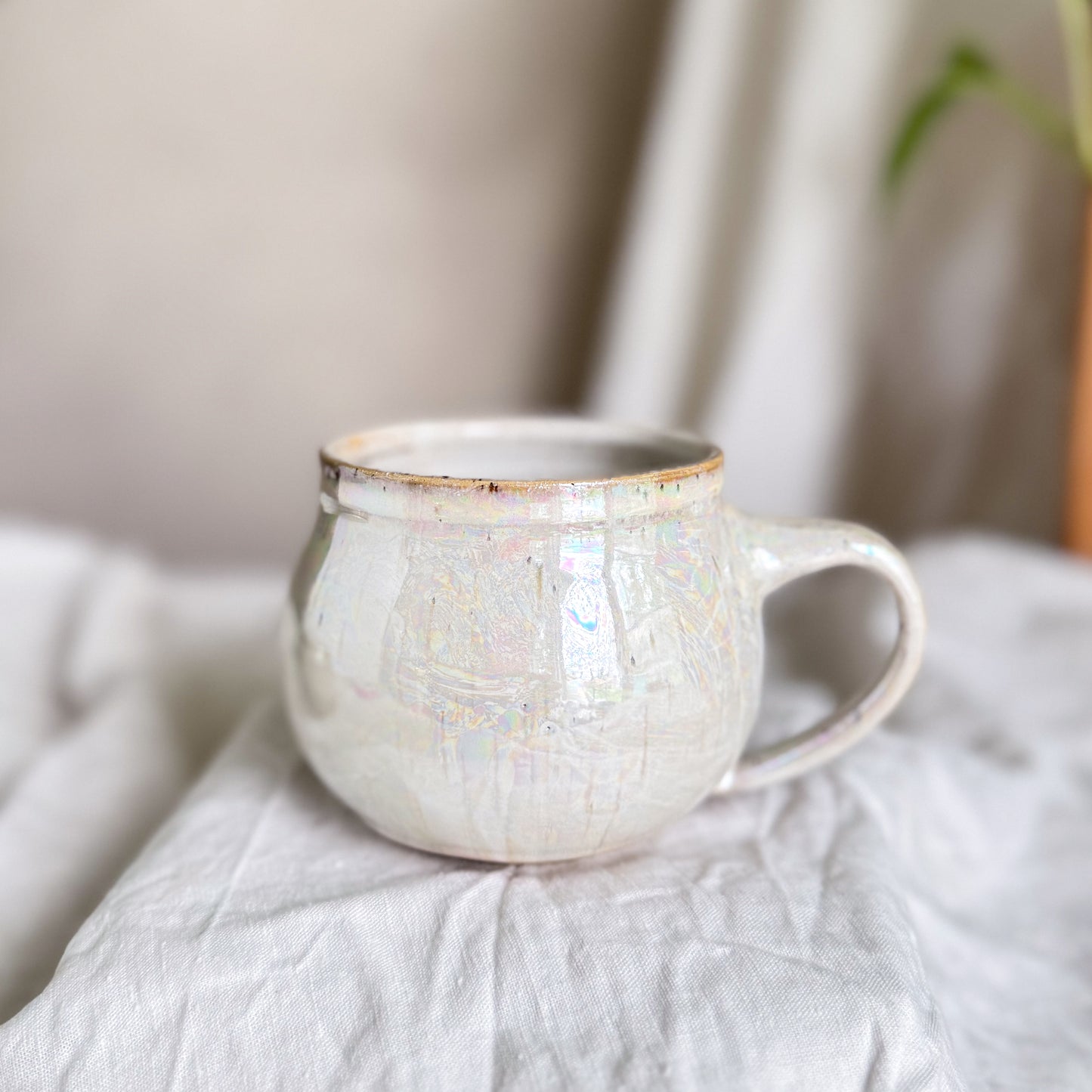 Rainbow Angel Cauldron Mug #2