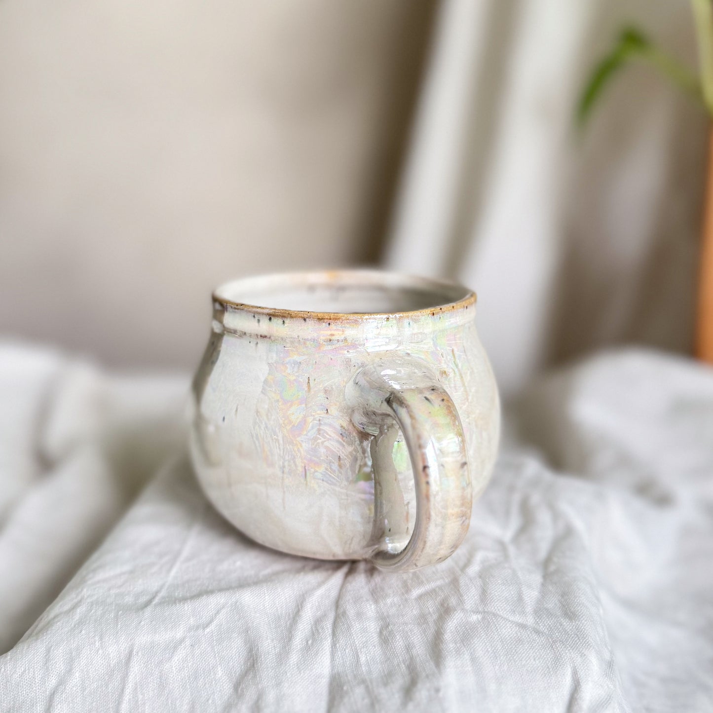 Rainbow Angel Cauldron Mug #2