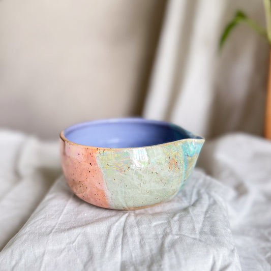 Double Rainbow Mixing Bowl #7