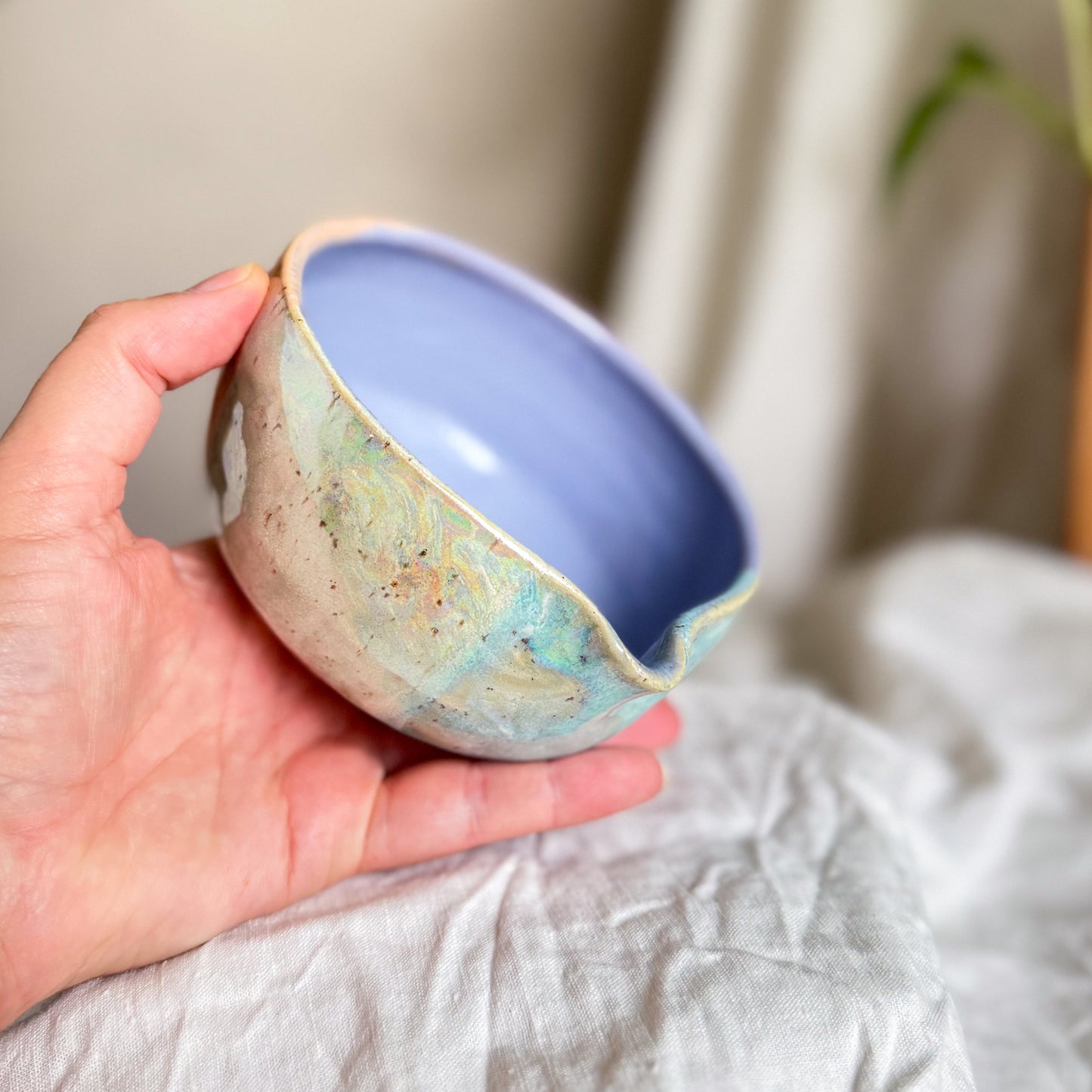 Double Rainbow Mixing Bowl #7