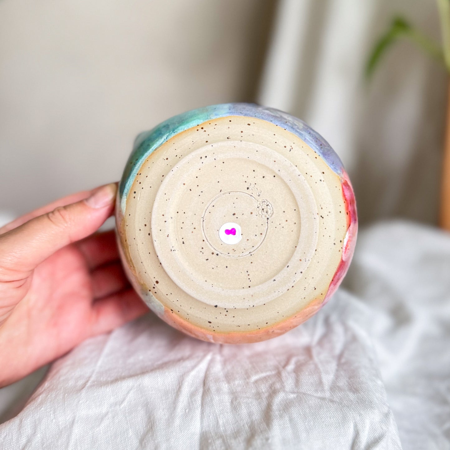 Double Rainbow Mixing Bowl #7