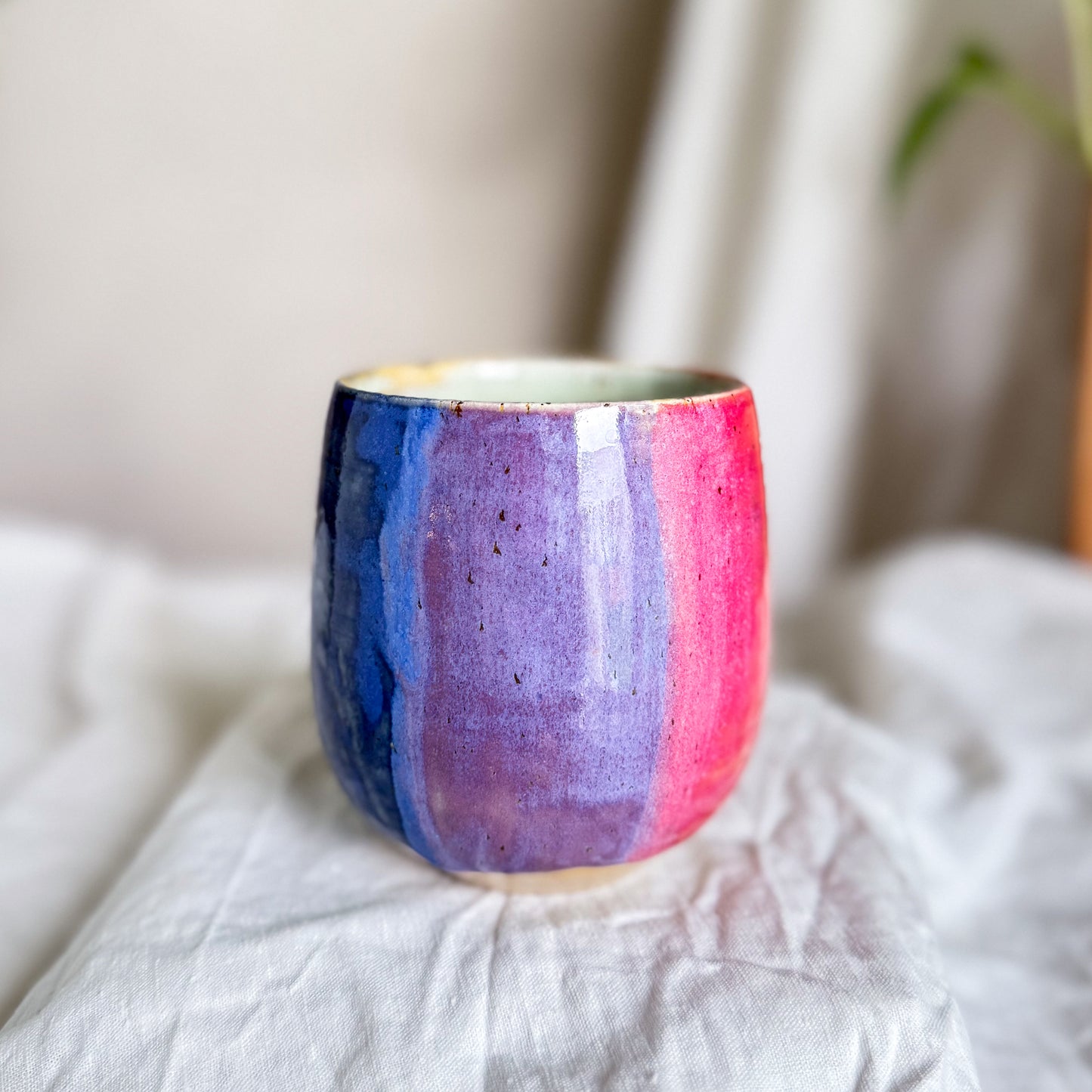 Bright Rainbow Tall Lotti Mug #8