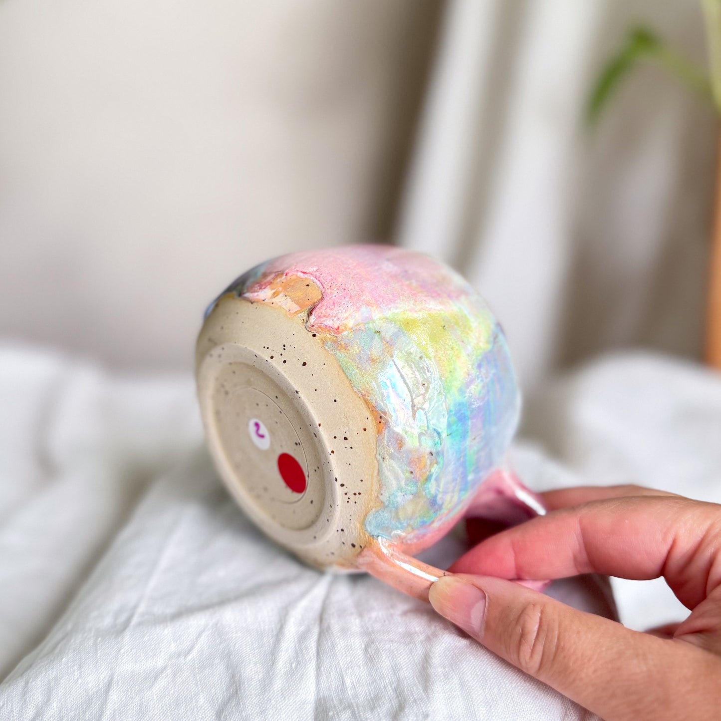 Double Rainbow Patch Lotti Mug #2