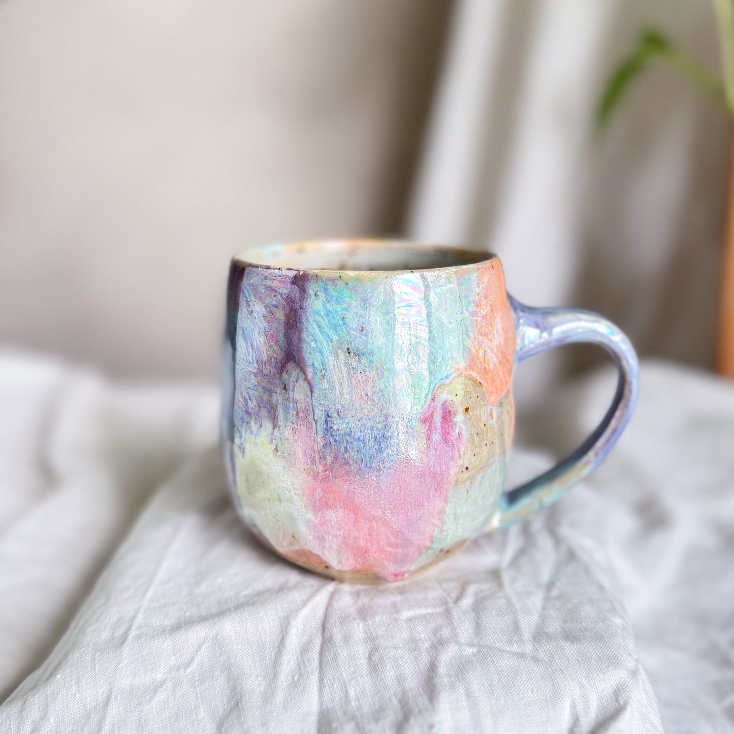 Double Rainbow Patch Tall Lotti Mug #4