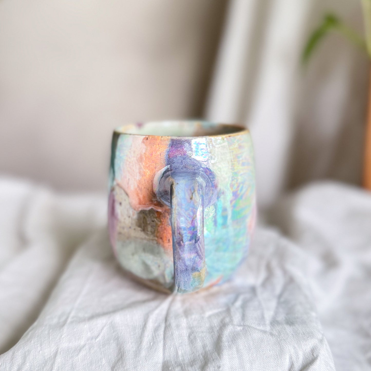 Double Rainbow Patch Tall Lotti Mug #4