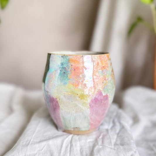 Double Rainbow Vase #8