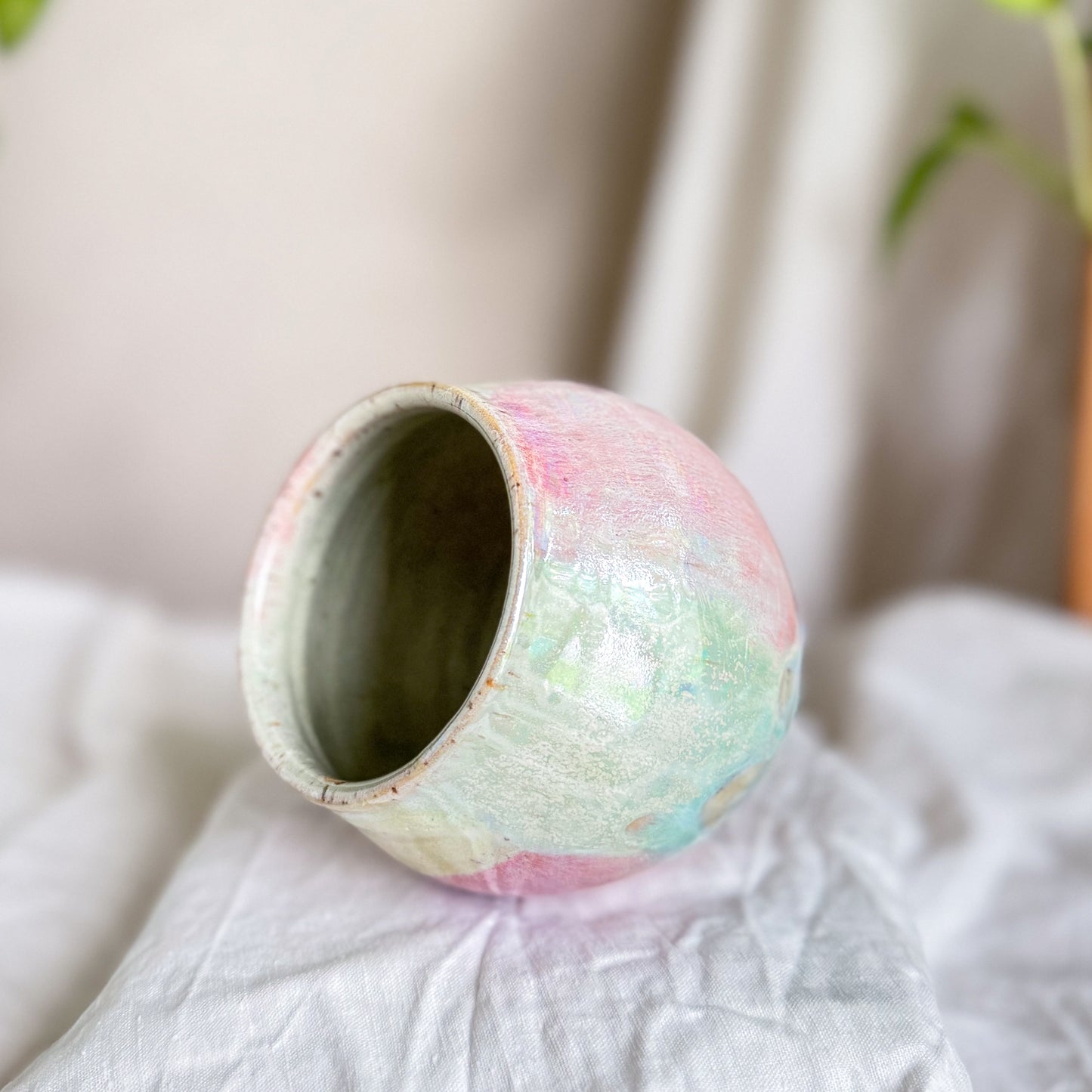 Double Rainbow Vase #9