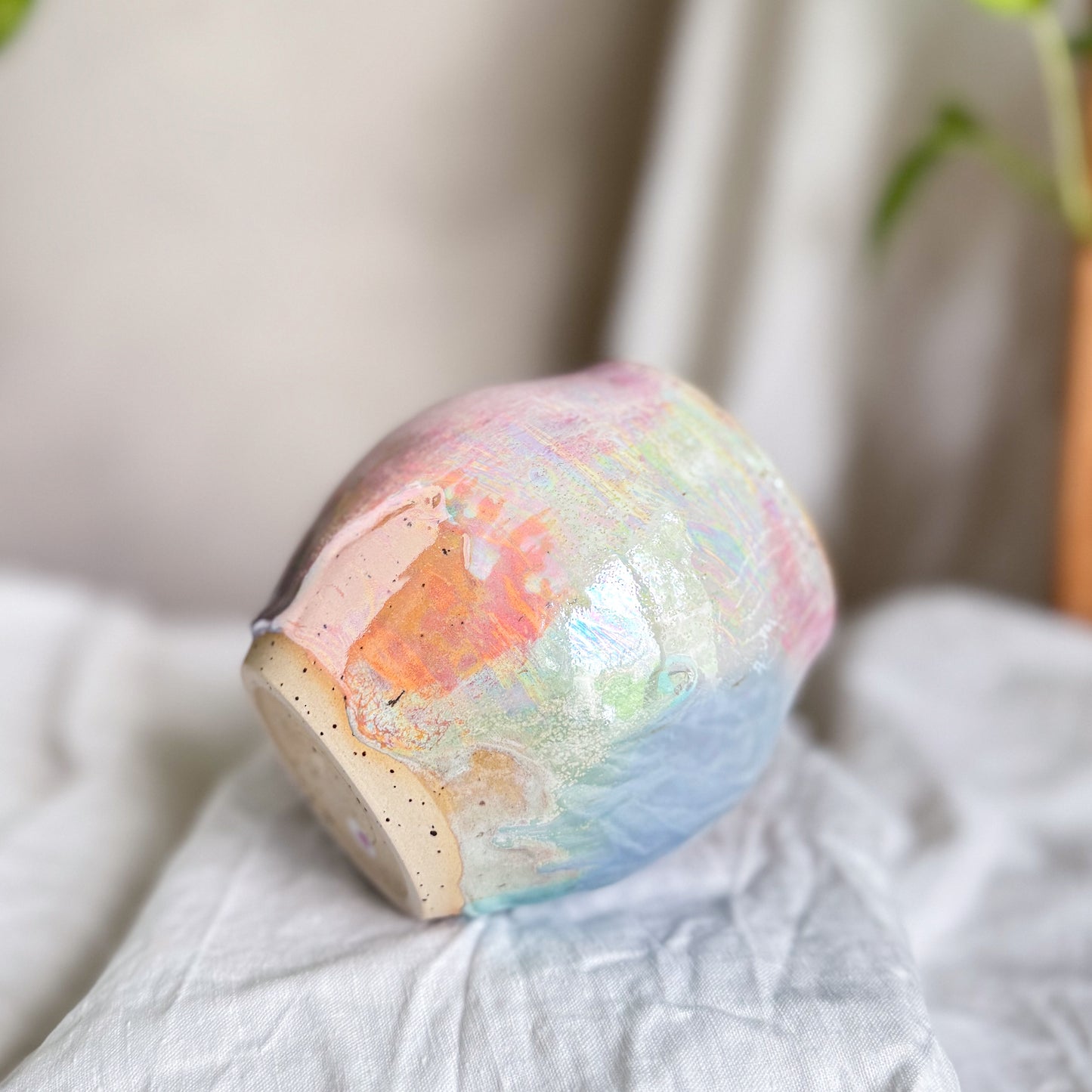 Double Rainbow Vase #9