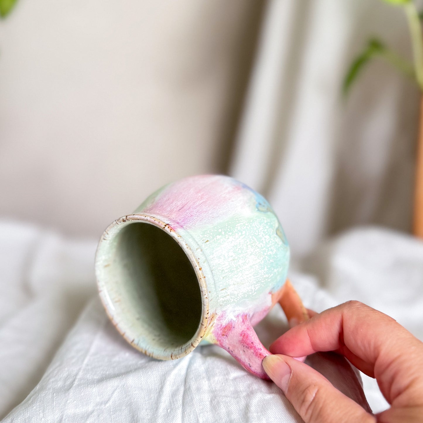 Rainbow Patch Cauldron Mug #1