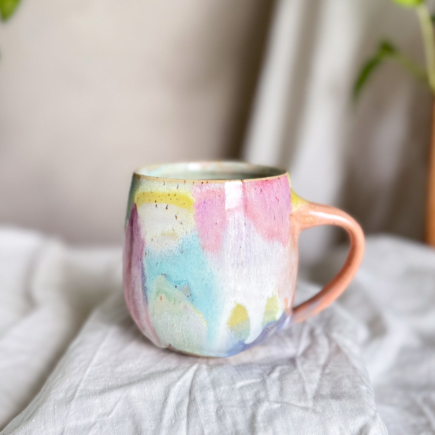 Rainbow Patch Tall Lotti Mug #2