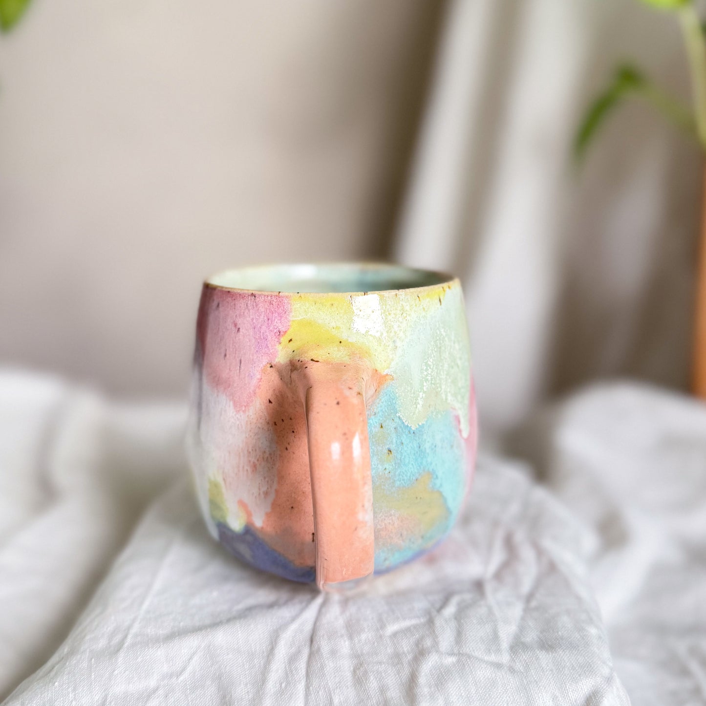 Rainbow Patch Tall Lotti Mug #2