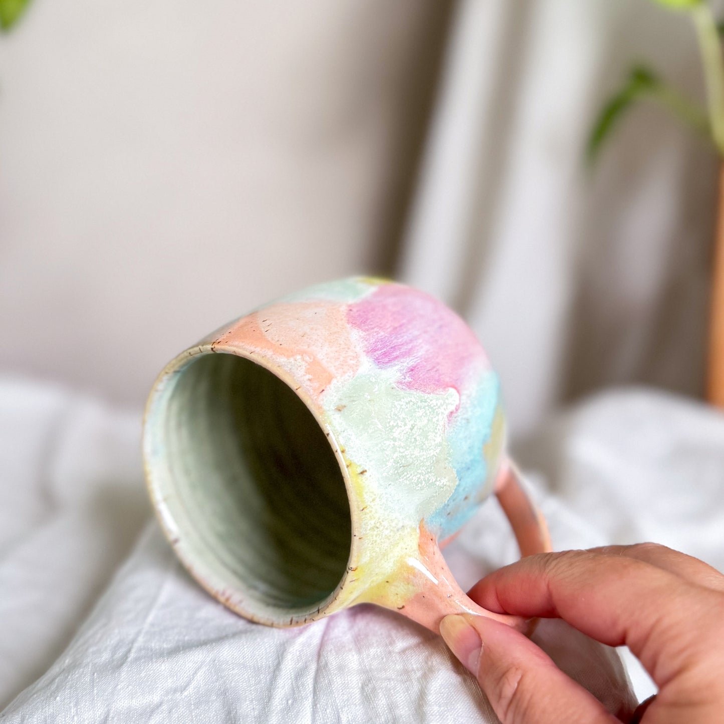 Rainbow Patch Tall Lotti Mug #2