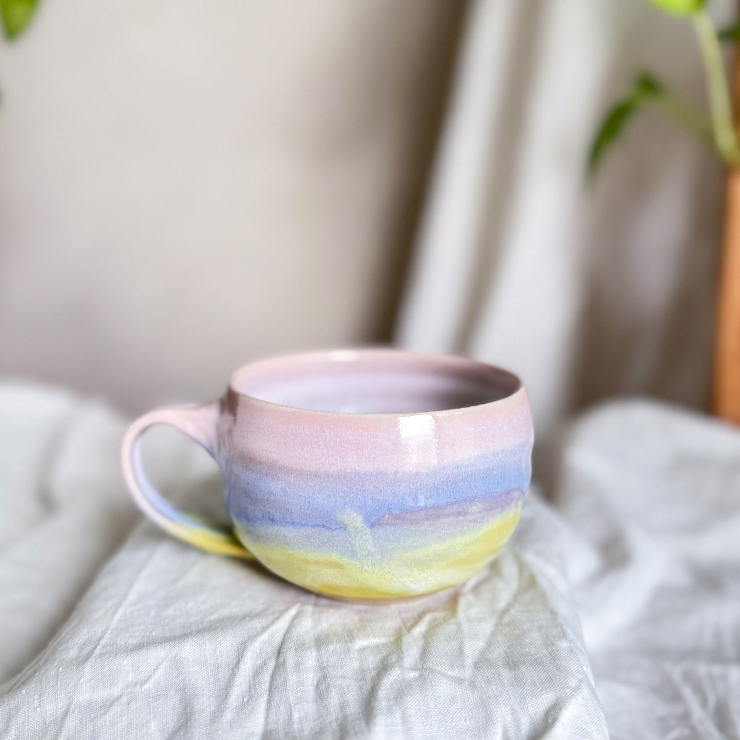 Lemon Candy Sky Cappi Mug #1
