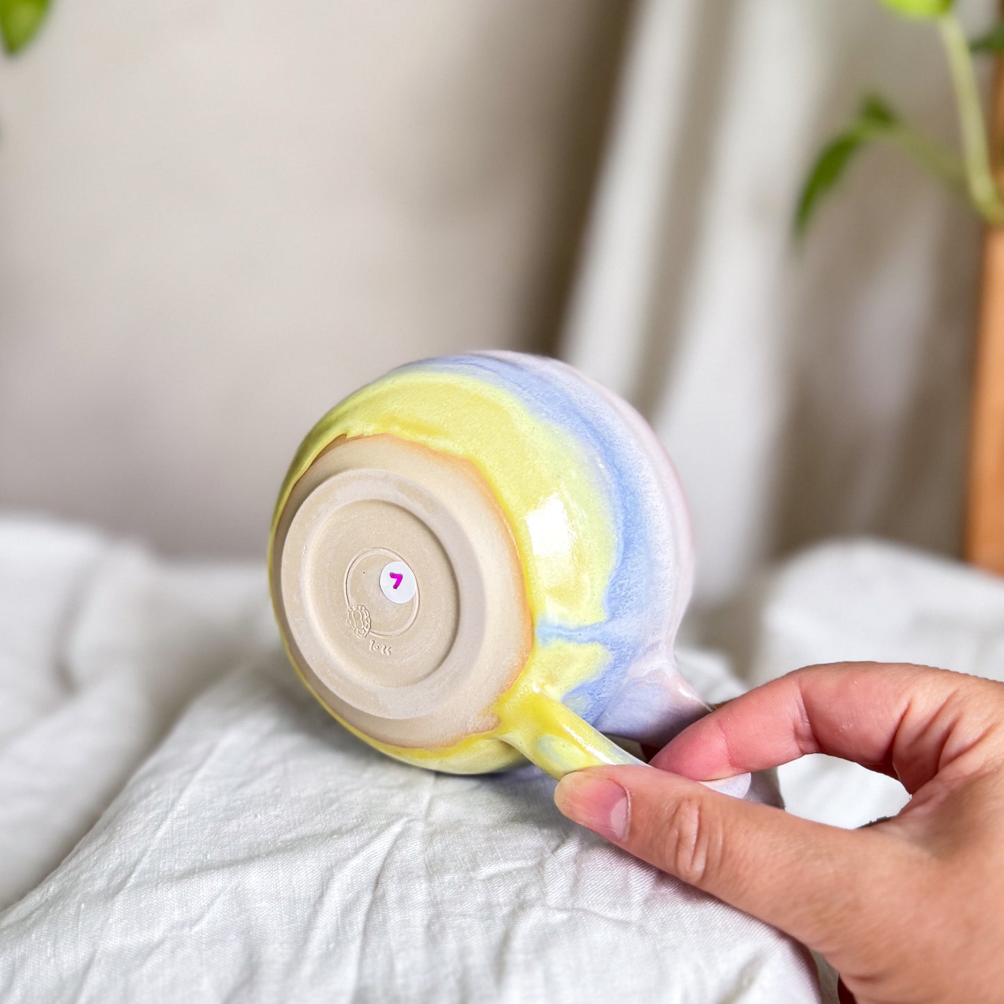Lemon Candy Sky Cappi Mug #1
