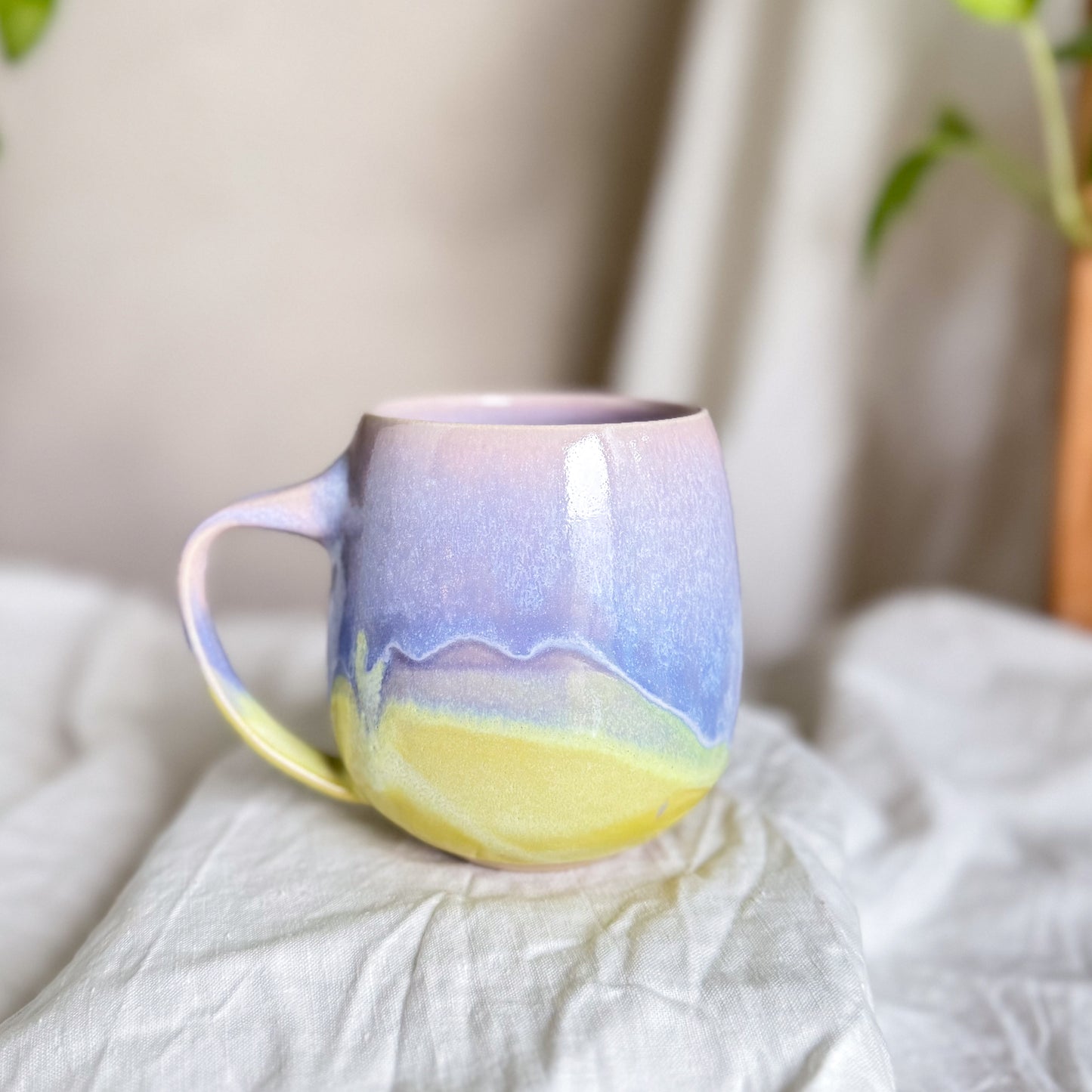 Lemon Candy Sky Tall Lotti Mug #2
