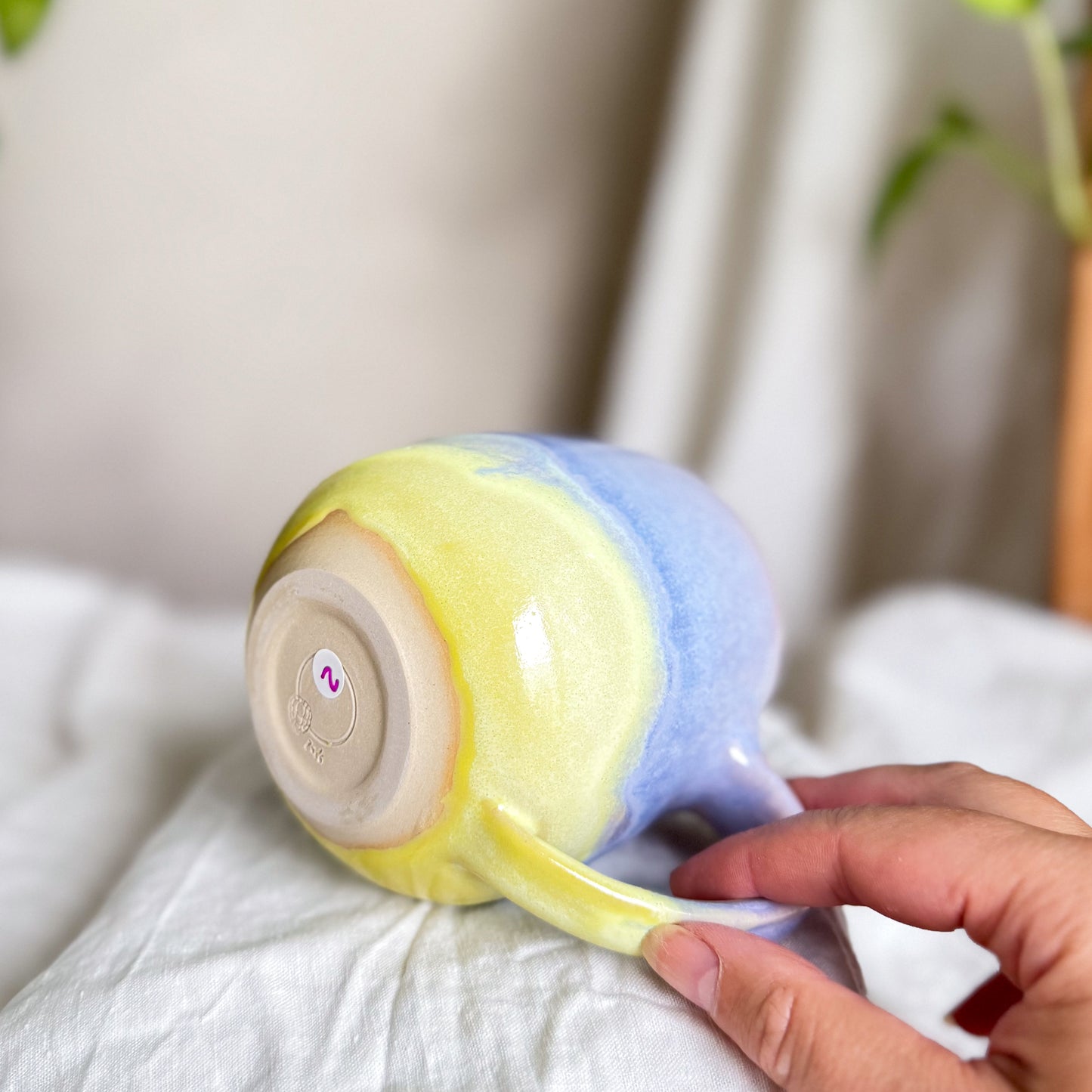 Lemon Candy Sky Tall Lotti Mug #2