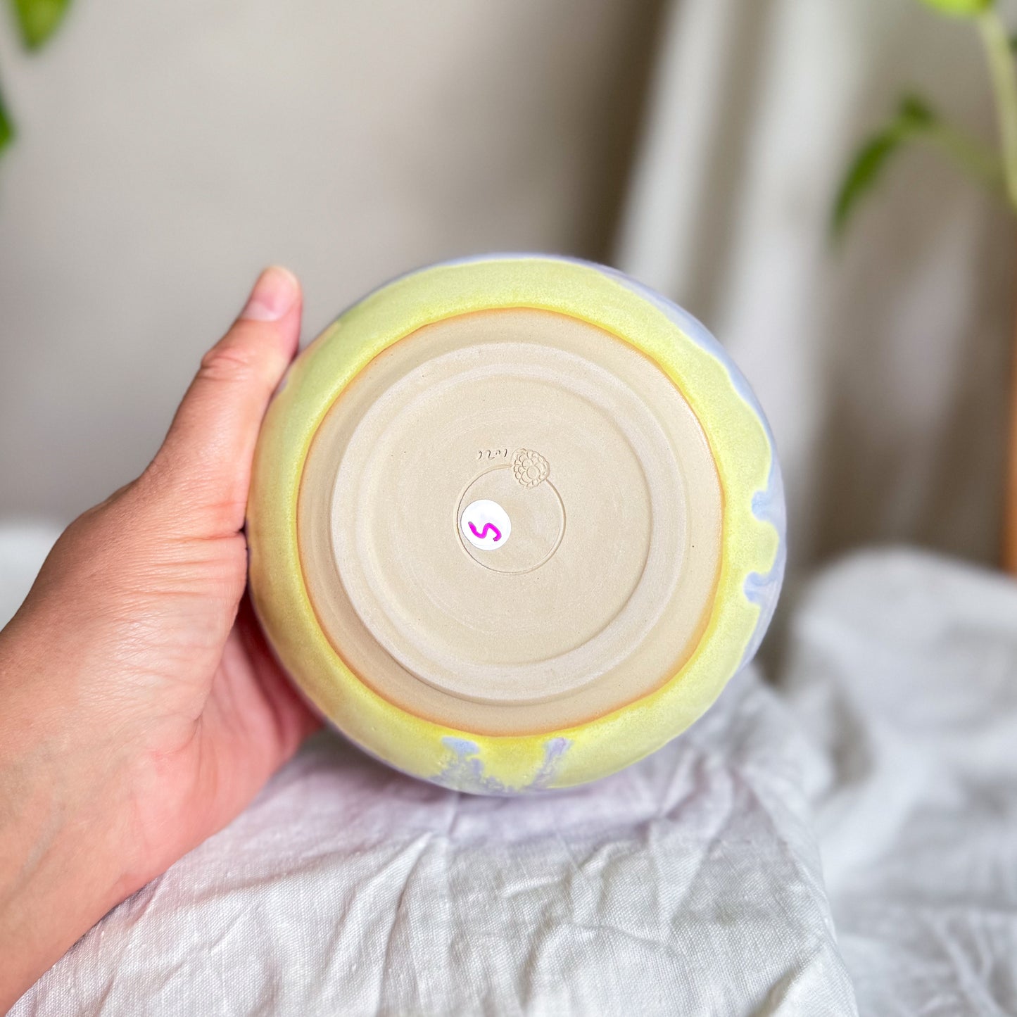 Lemon Candy Sky Small Bowl #5