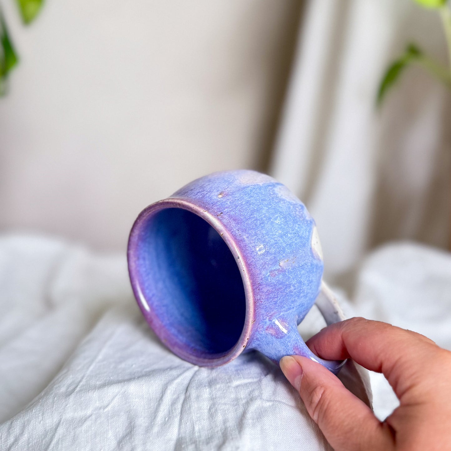 Blueberry Milk Cauldron Mug #1