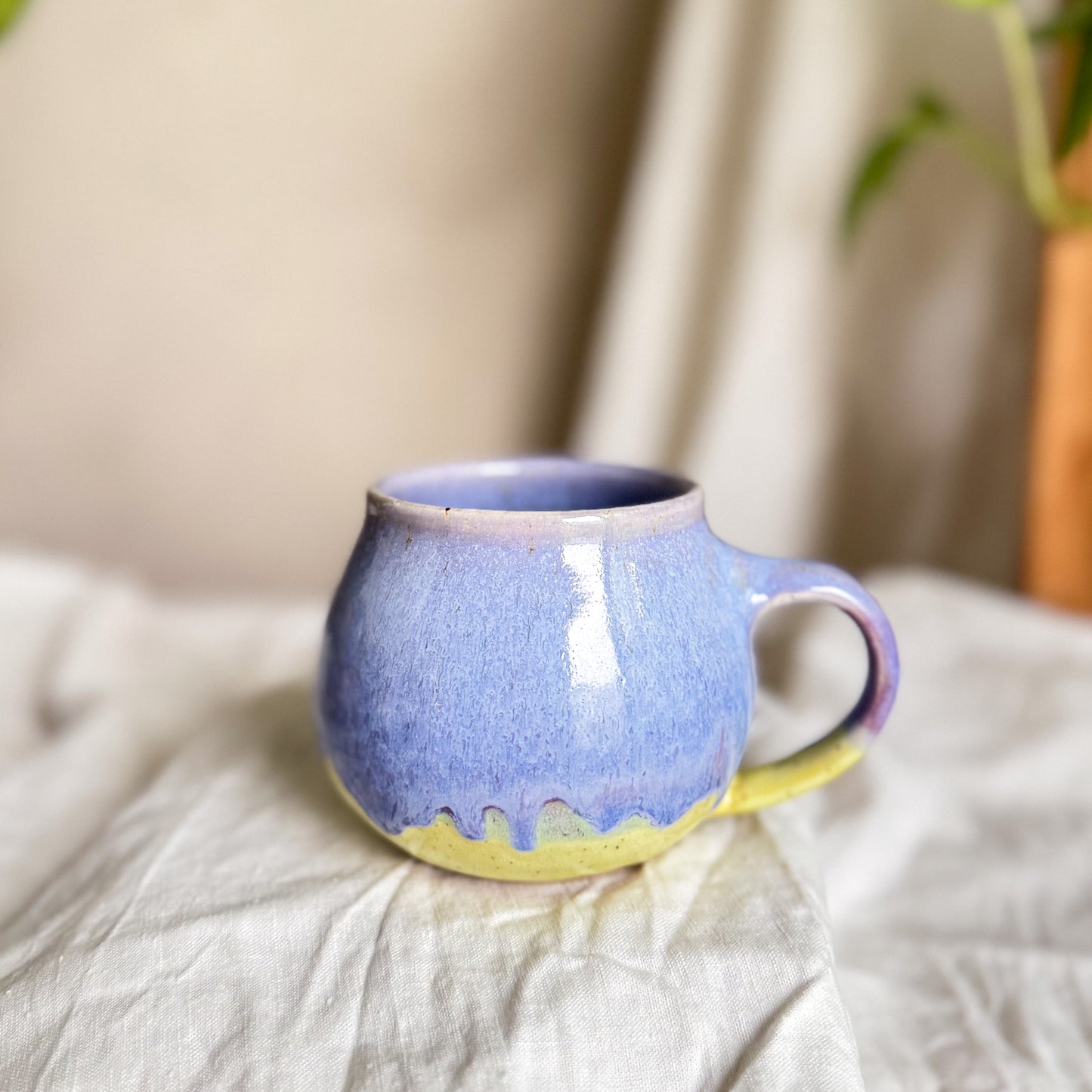 Blueberry Banana Split Cauldron Mug #2
