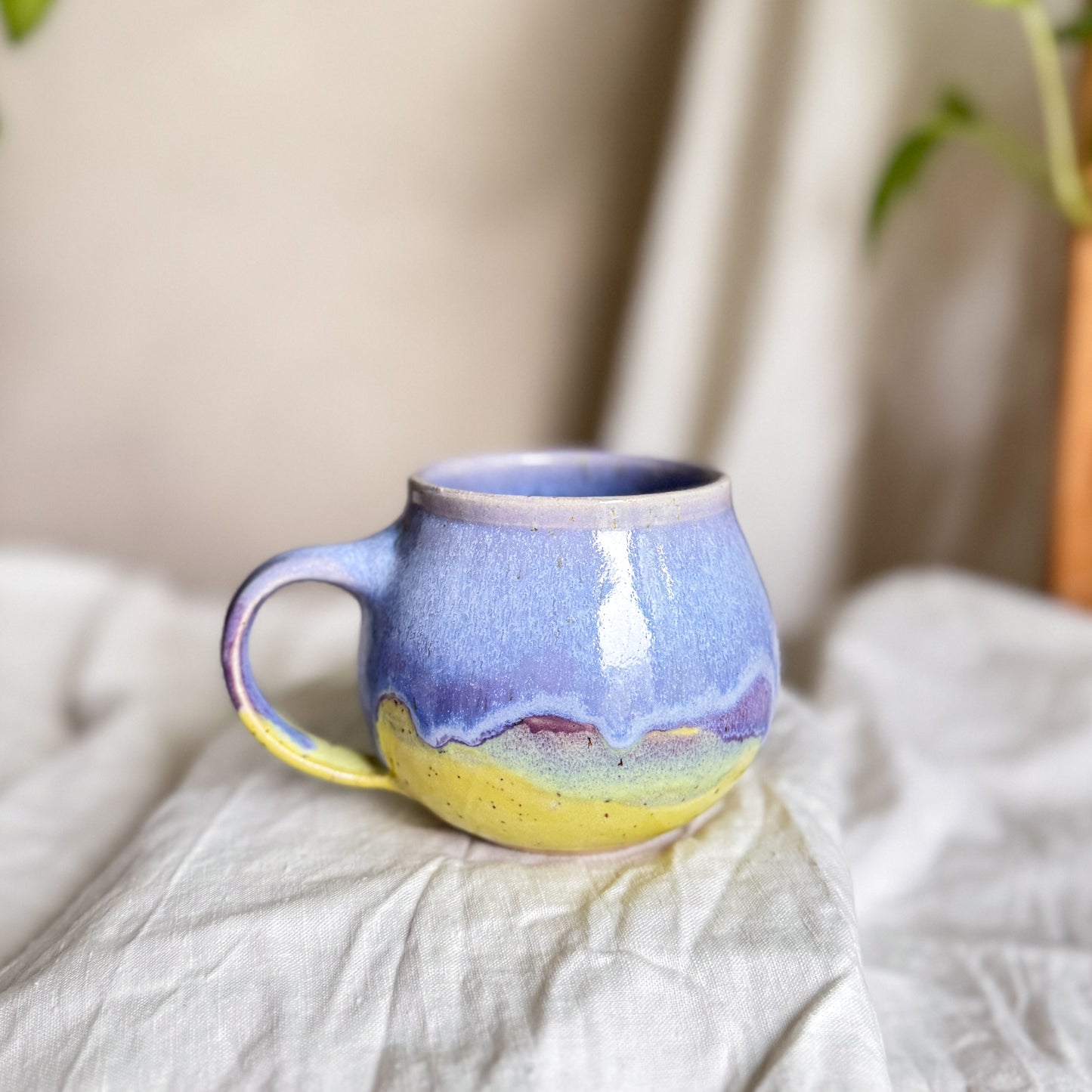 Blueberry Banana Split Cauldron Mug #2