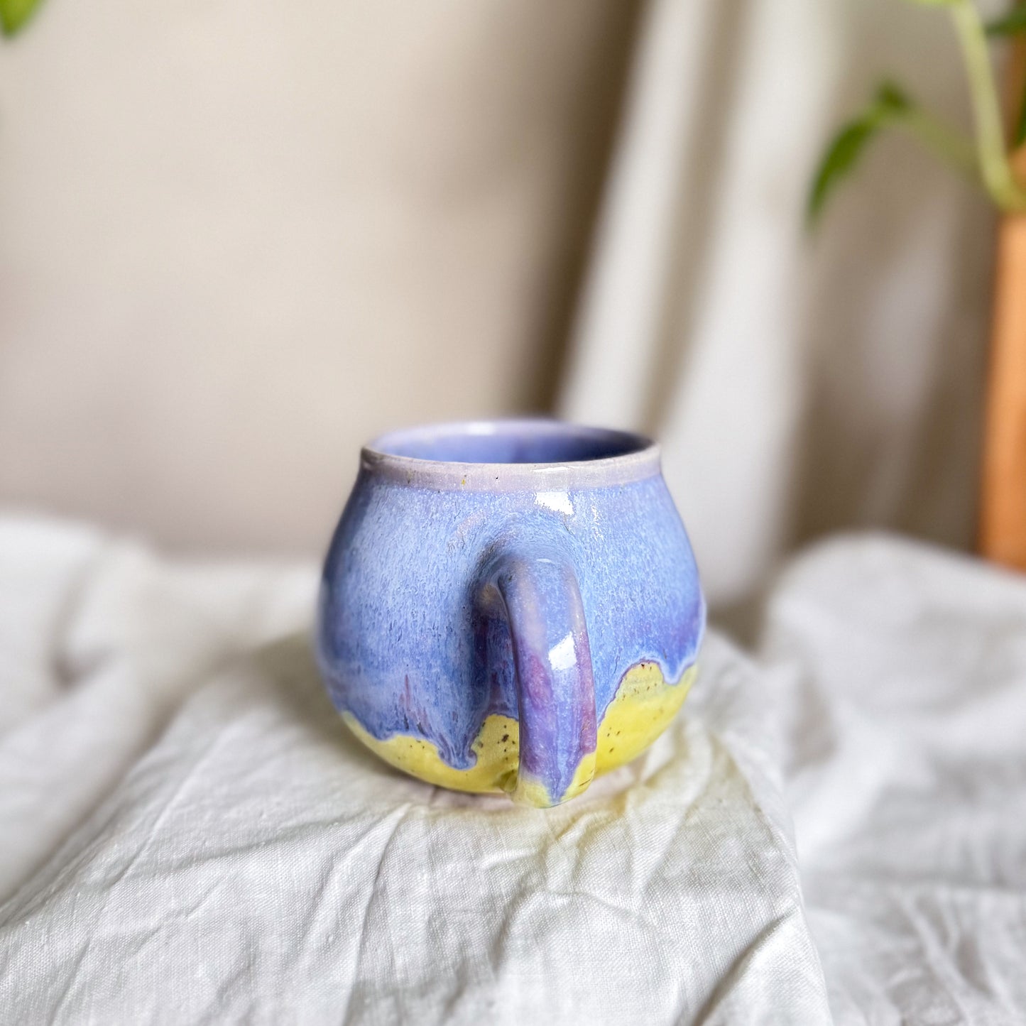 Blueberry Banana Split Cauldron Mug #2