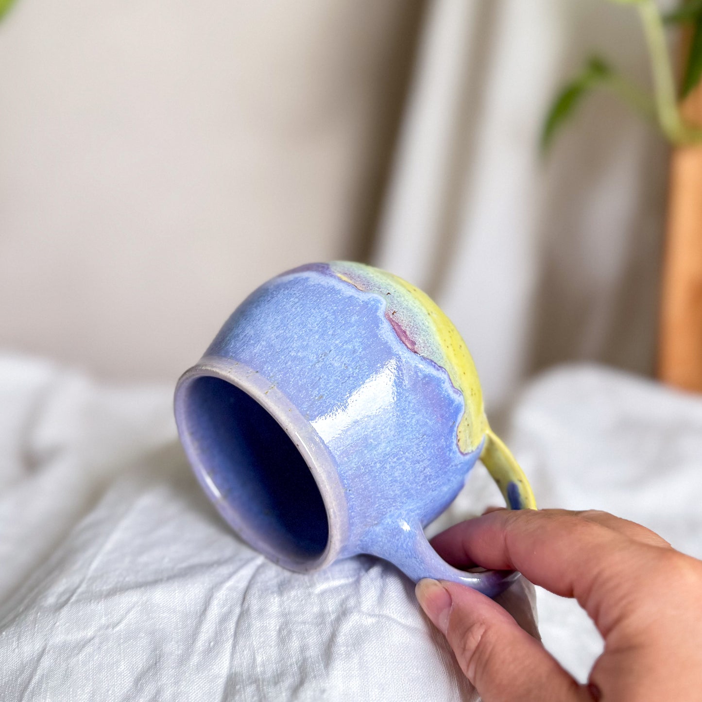 Blueberry Banana Split Cauldron Mug #2