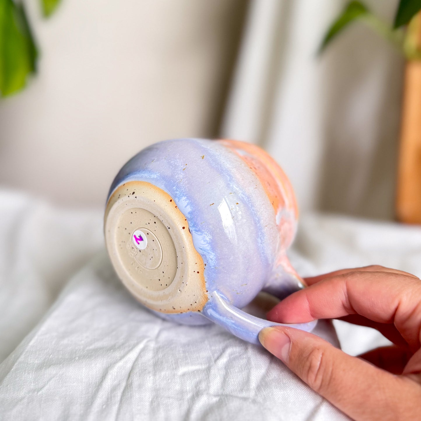 Peach Haze Cauldron Mug #2
