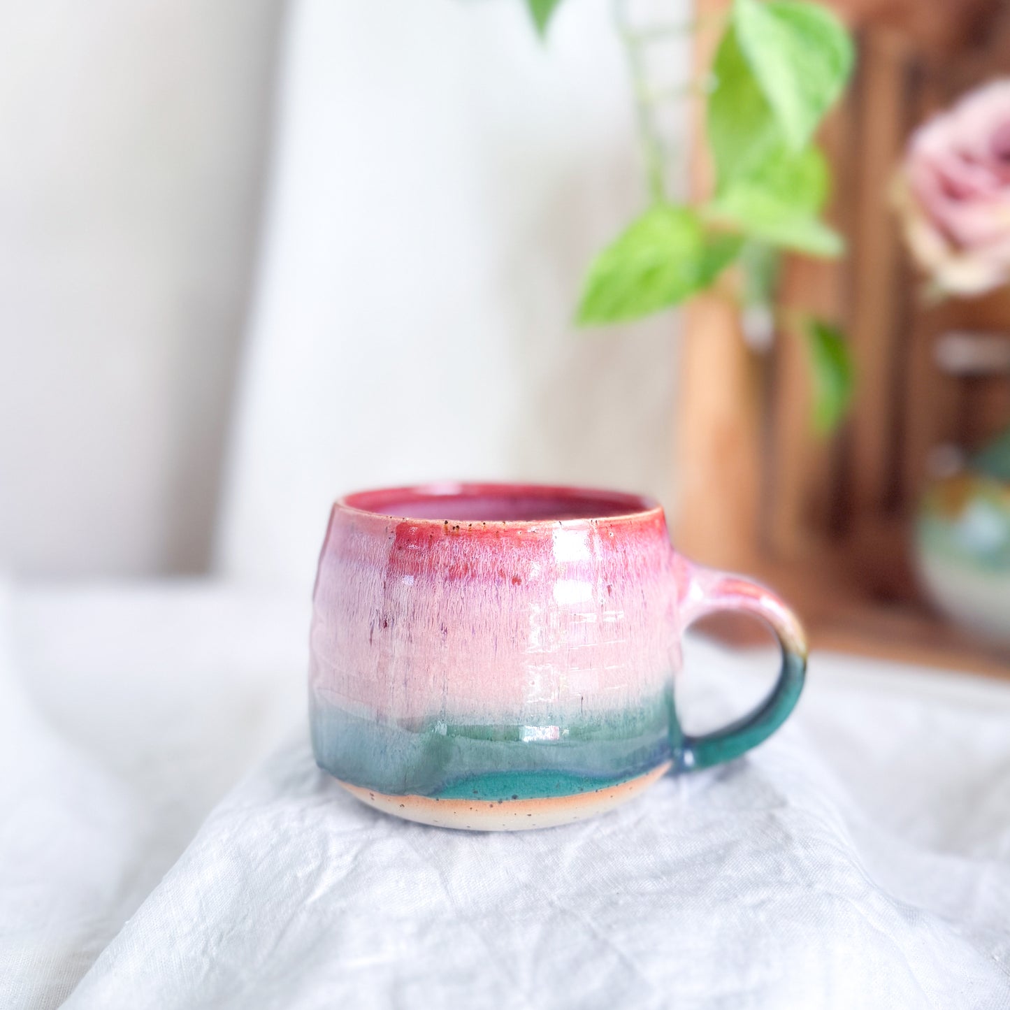 Raspberry Forrest Manou Mug #4