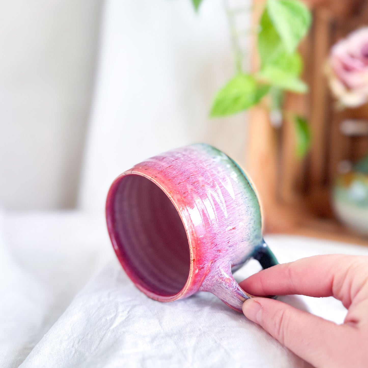 Raspberry Forrest Manou Mug #4