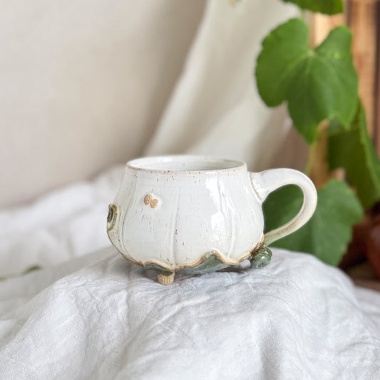 White Pumpkin Mug #1