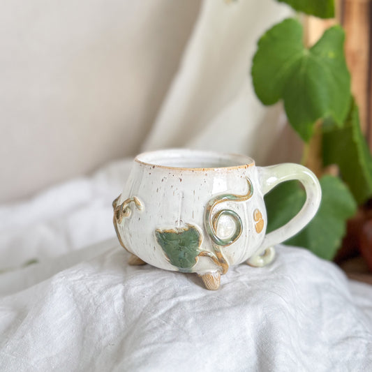 White Pumpkin Mug #2