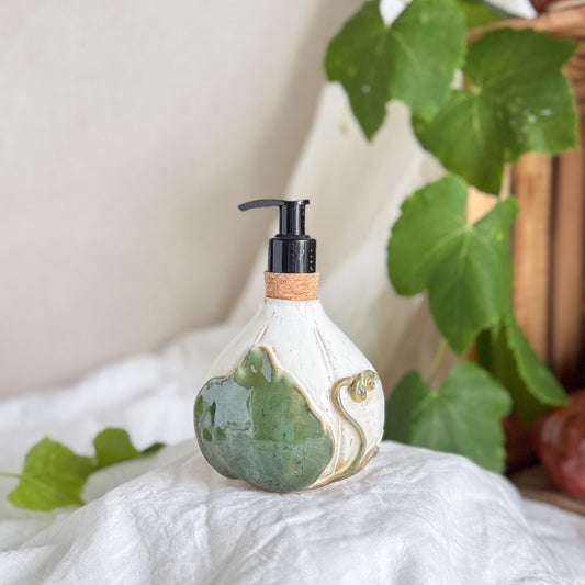 White Pumpkin Soap Dispenser #4