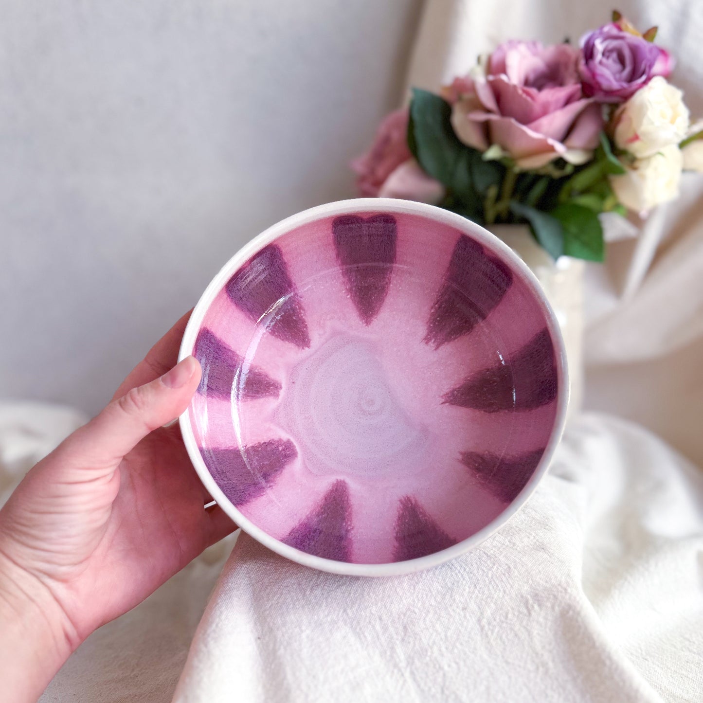 Velvet Valentine Medium Pasta Plate #10