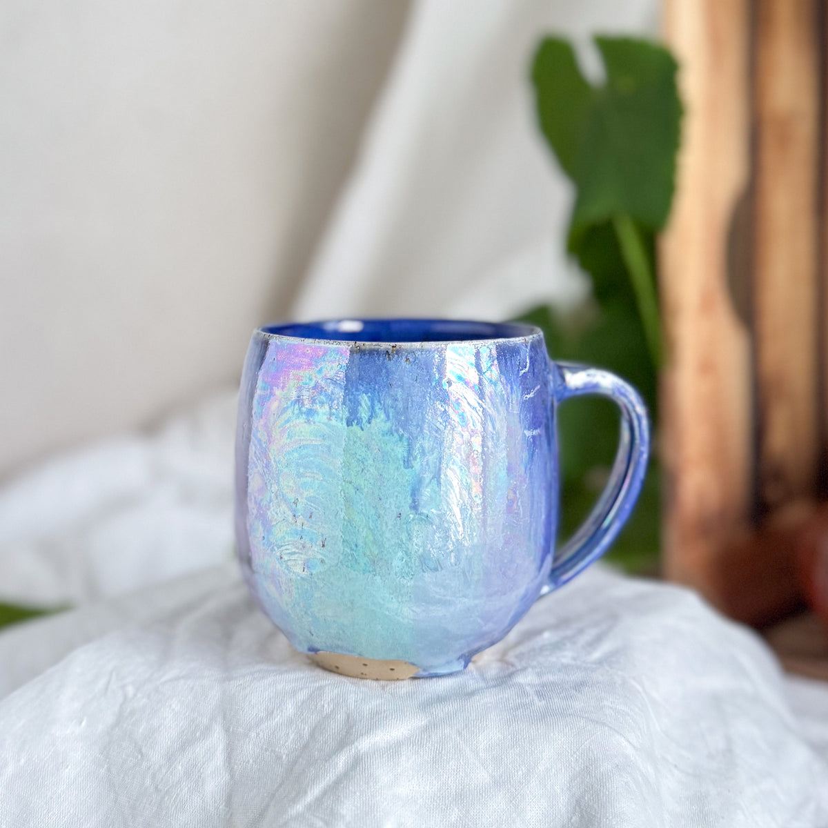 Rainbow Storm Tall Lotti Mug #1