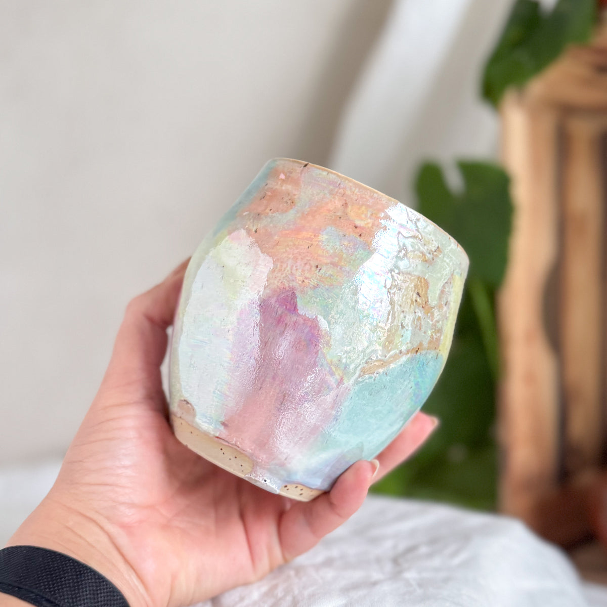 Double Rainbow Vase #3