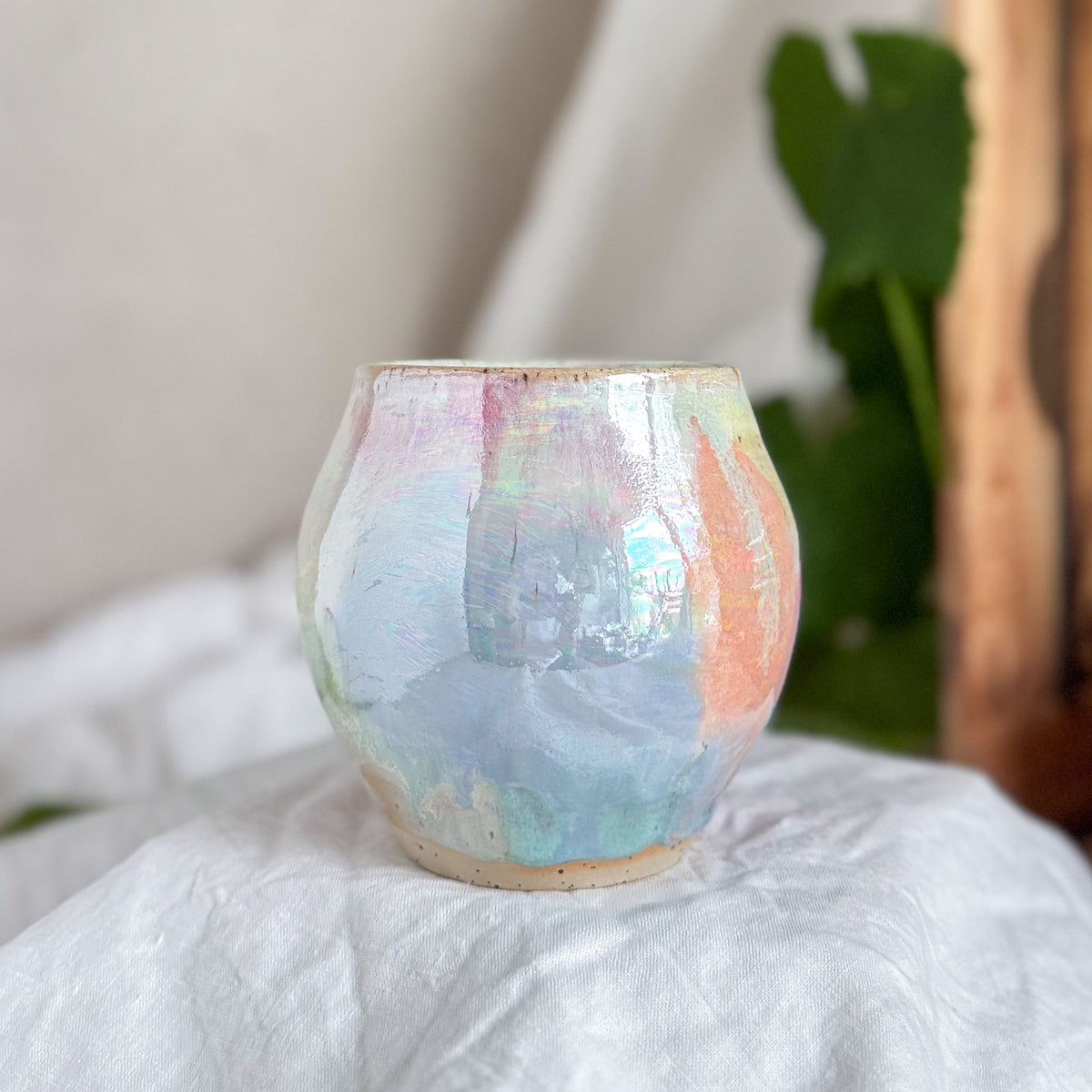 Double Rainbow Vase #4