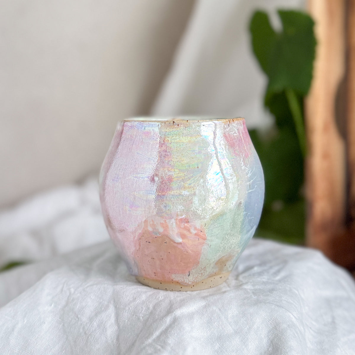 Double Rainbow Vase #4
