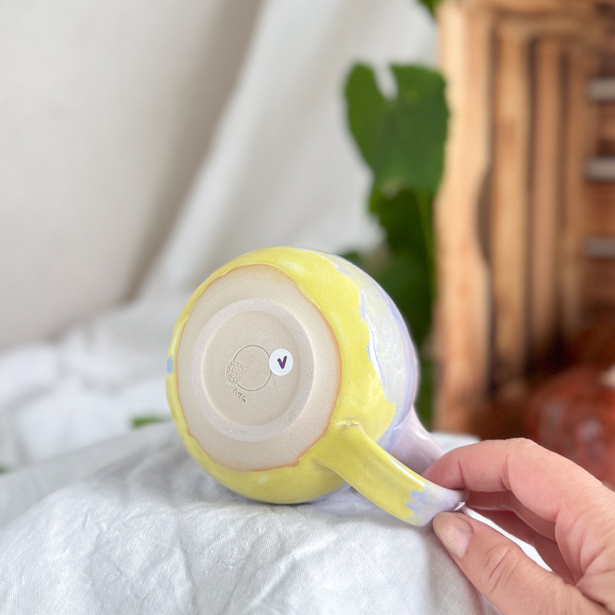 Lemon Candy Sky Lotti Mug #1
